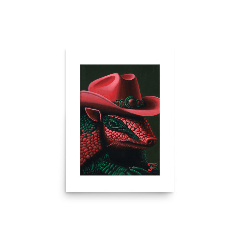 Country Armadillo Print