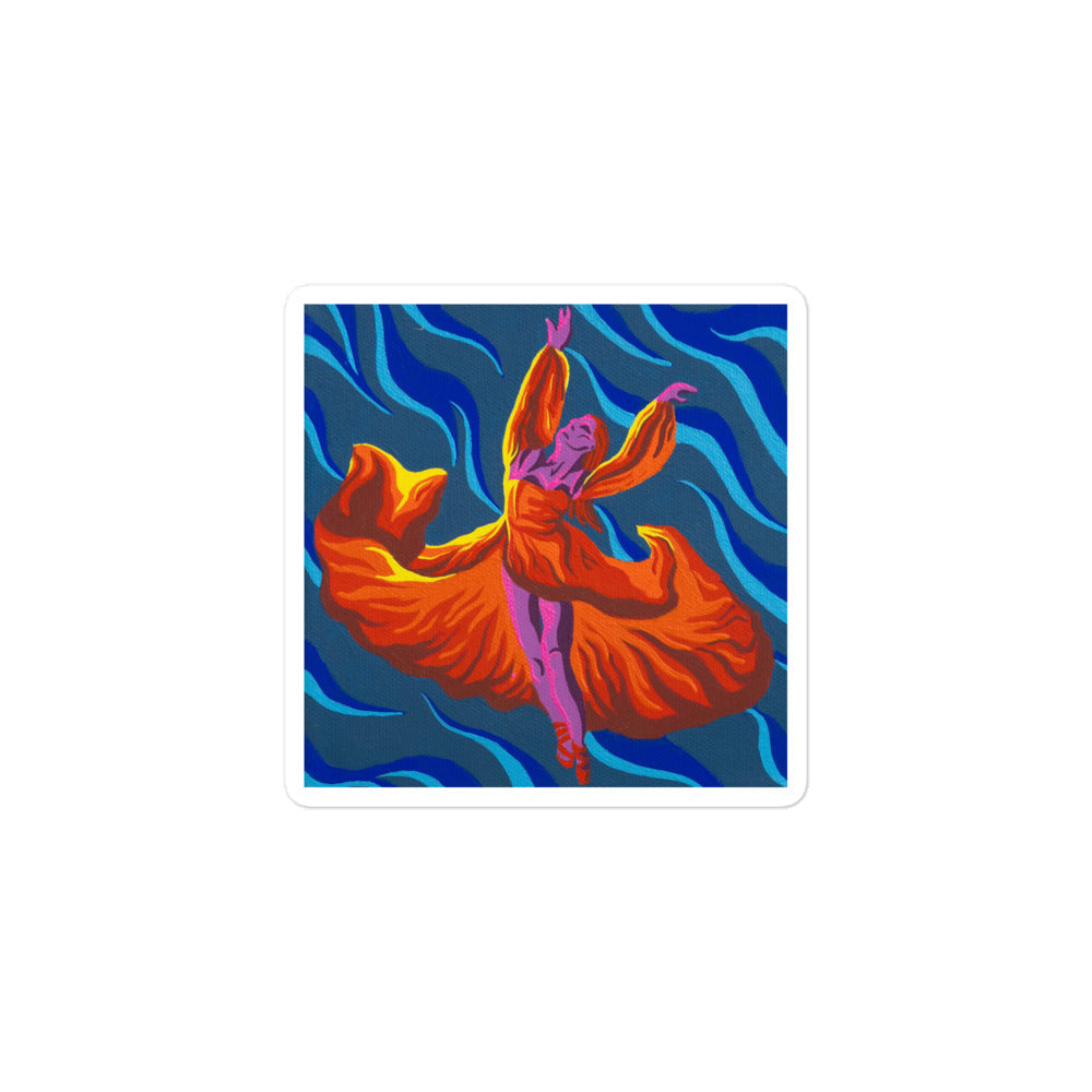 Ballerina Sticker