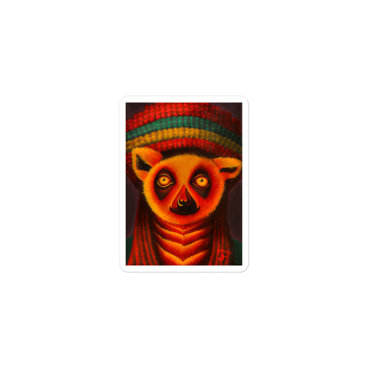 Reggae Lemur Sticker